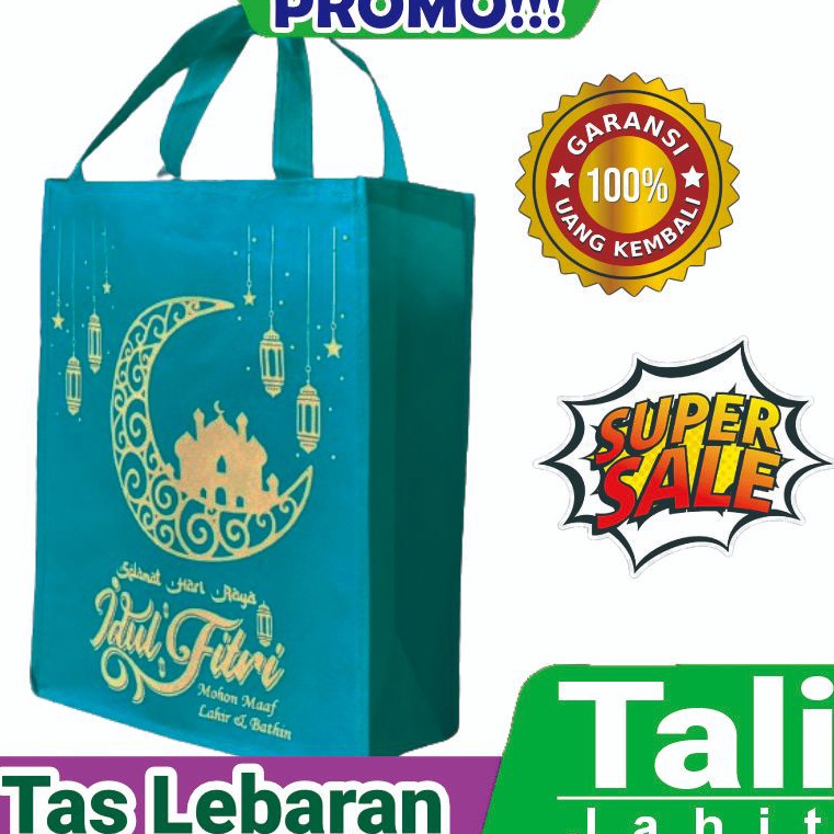 

Readystock PROMO Tas Spunbond Parcel Lebaran t4x3x14 per 12pcs