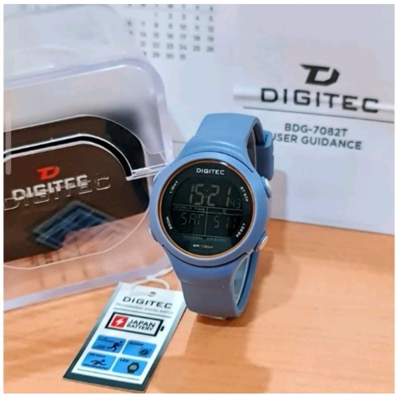Jam Tangan Wanita/Anak Digitec 7082 Original