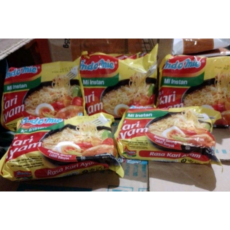 

Indomie kuah kari ayam 5pcs