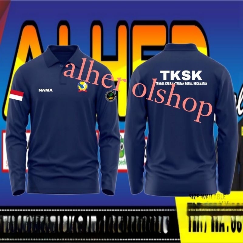 Kaos TKSK baju TKSK seragam TKSK baju kemensos kaos kemensos kaos katun kemensos kaos katun TKSK kao