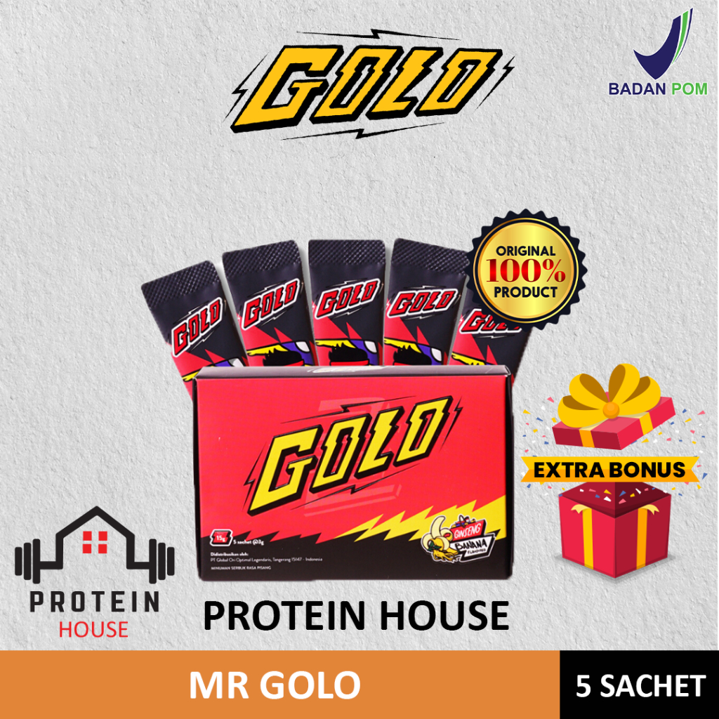Mister Golo Ginseng Asli Original Botanical Drink Suplemen Pria Alami mr golo