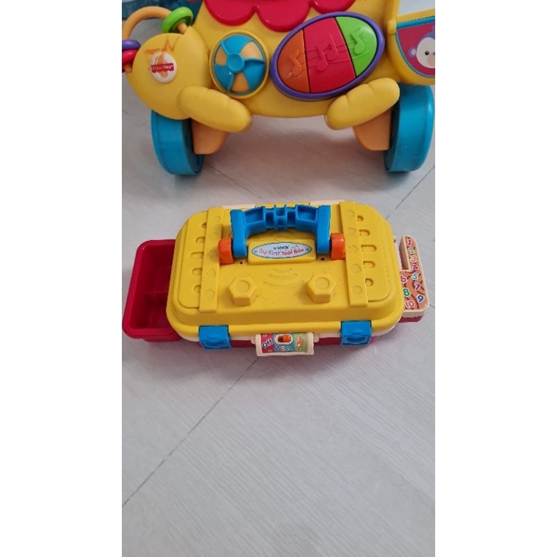 vtech my first toolbox hit n flash preloved not elc mothercare leapfrog