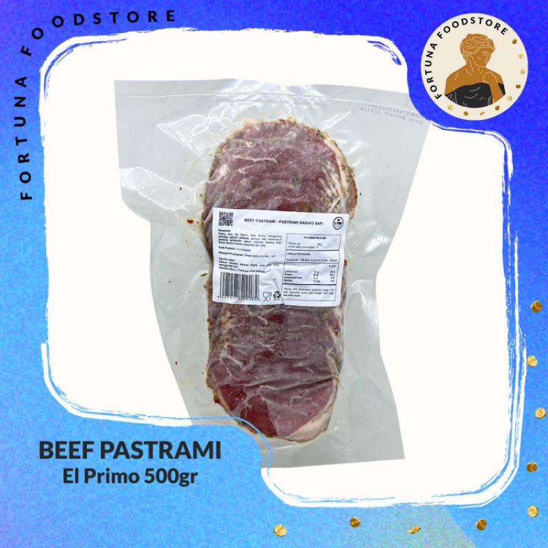 

El Primo Beef Pastrami Potongan Sapi 500gr