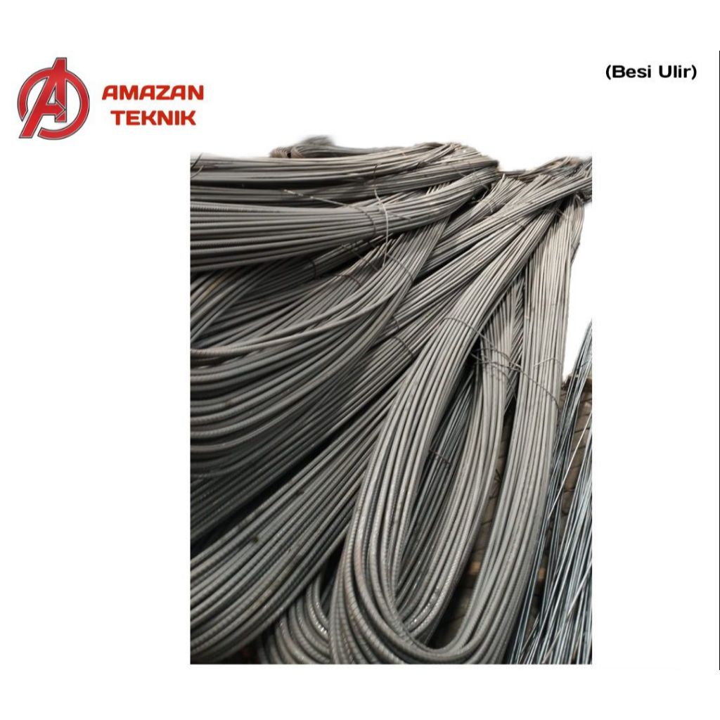 Besi Beton Ulir U-42 SNI 22mm x 12 meter - Beton Ulir