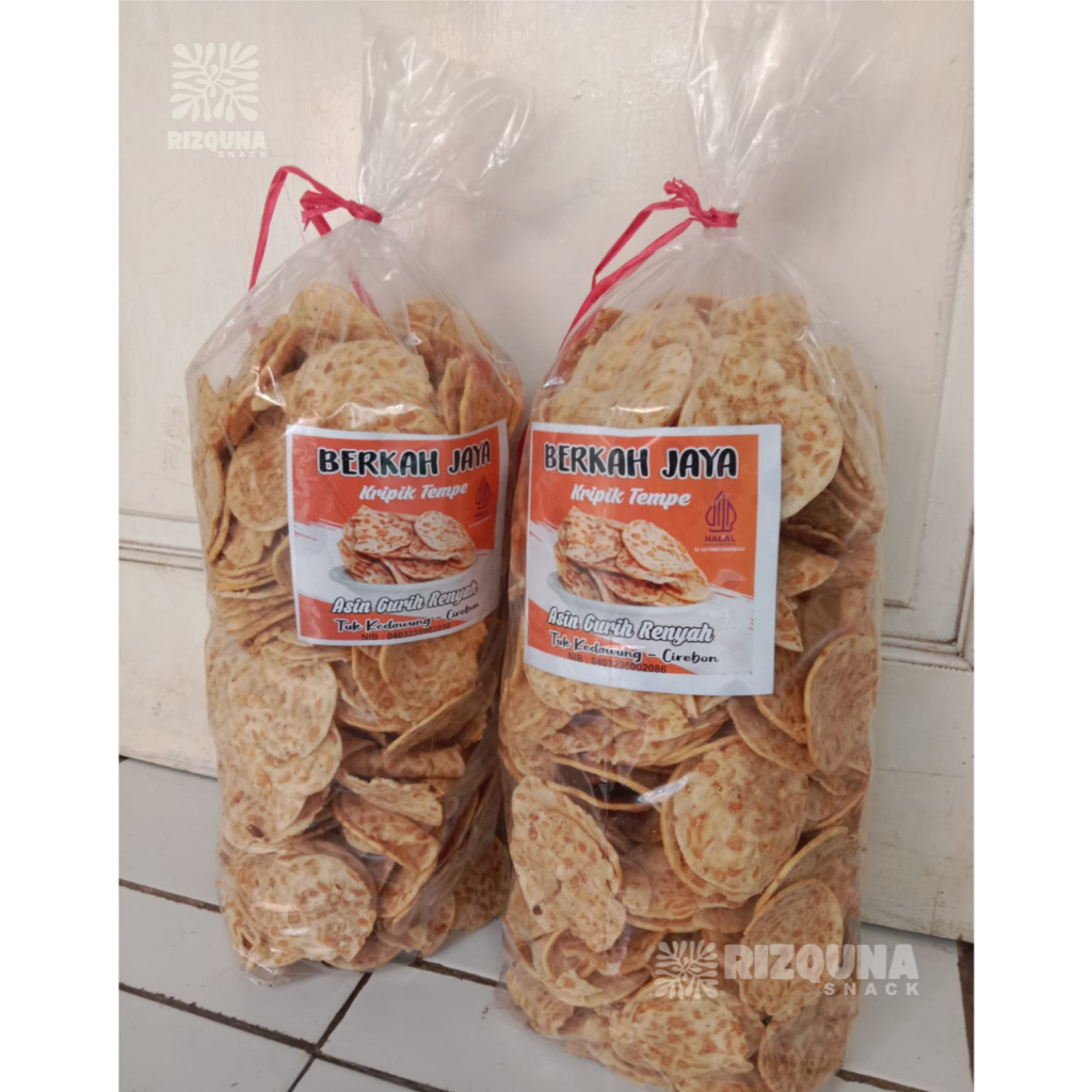 

KERIPIK TEMPE SAGU 1BAL REAL KEMASAN 1KG RENYAH FRESH