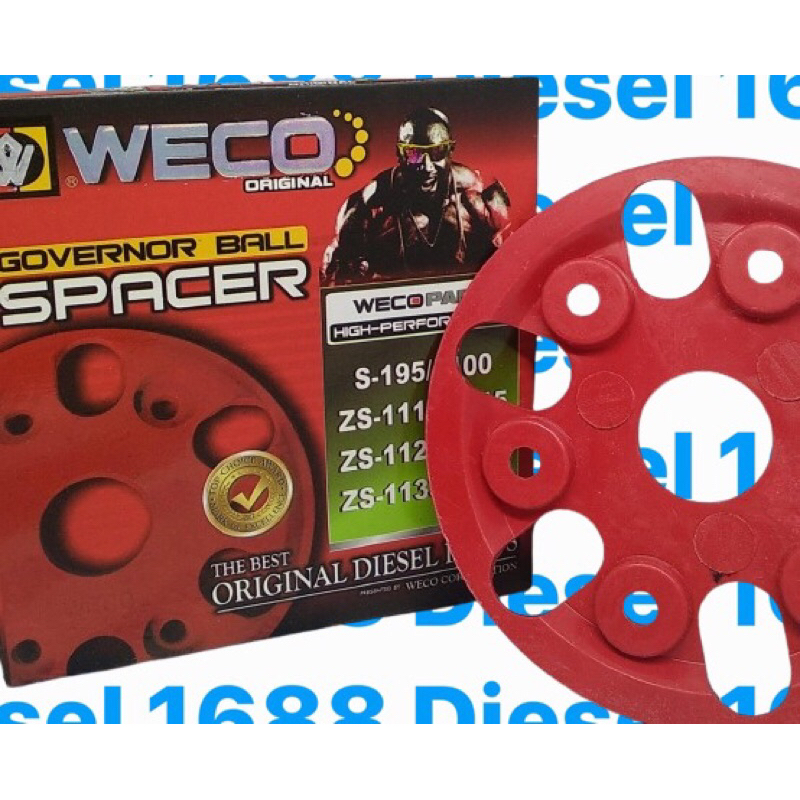 Governor ball spacer DF-195 weco