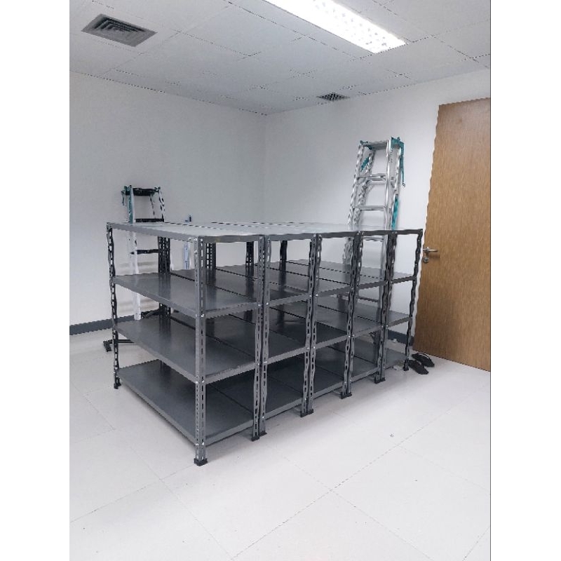 Rak besi siku 4 susun