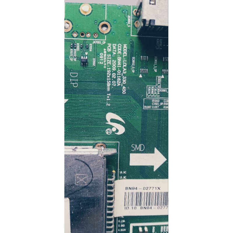MB,MAINBOARD TV LCD SAMSUNG LA 32B450C4,BN41-01162A