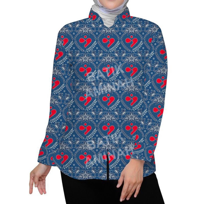 Seragam batik BKKBN wanita terbaru 2024 lapis furing batik BKKBN wanita terbaru