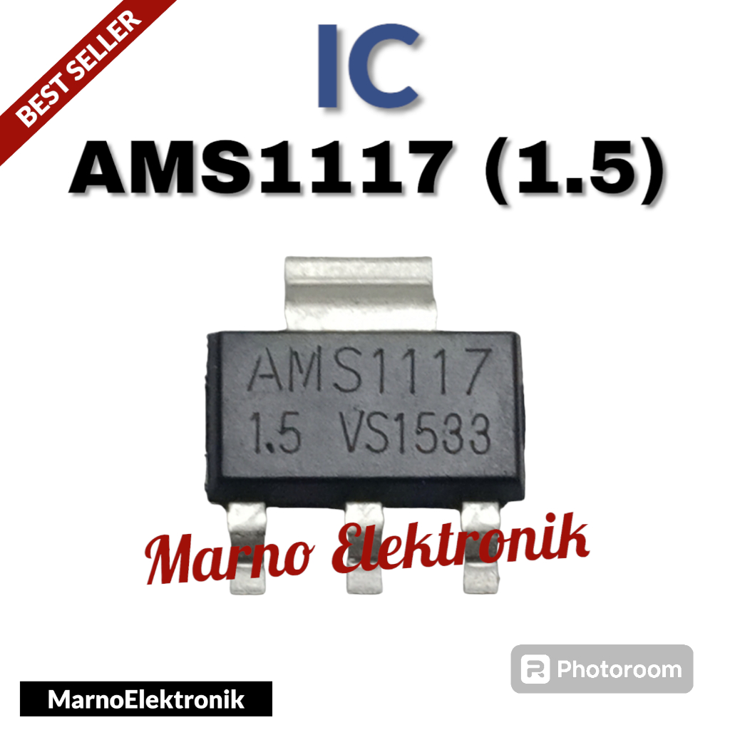IC AMS1117 AMS 1117 AMS-1117 ASLI ORIGINAL ORI