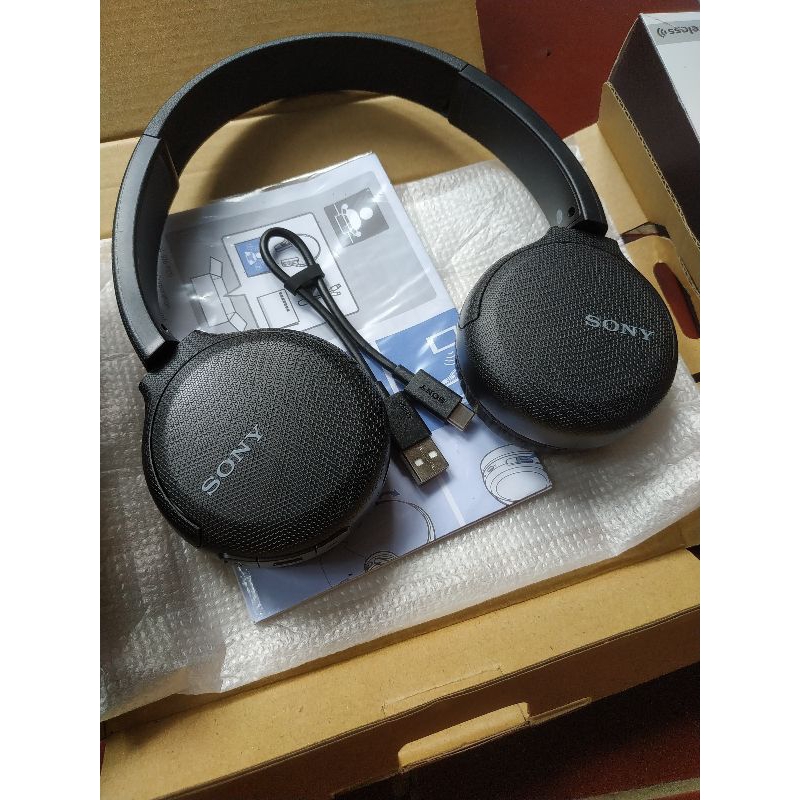 Sony WH CH510 Bluetooth headphone AAC original headset wireless gym resmi