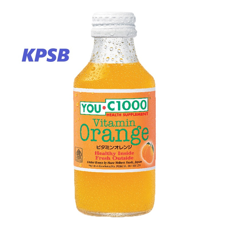 

YOU C1000 ORANGE MINUMAN VITAMIN C 140ml