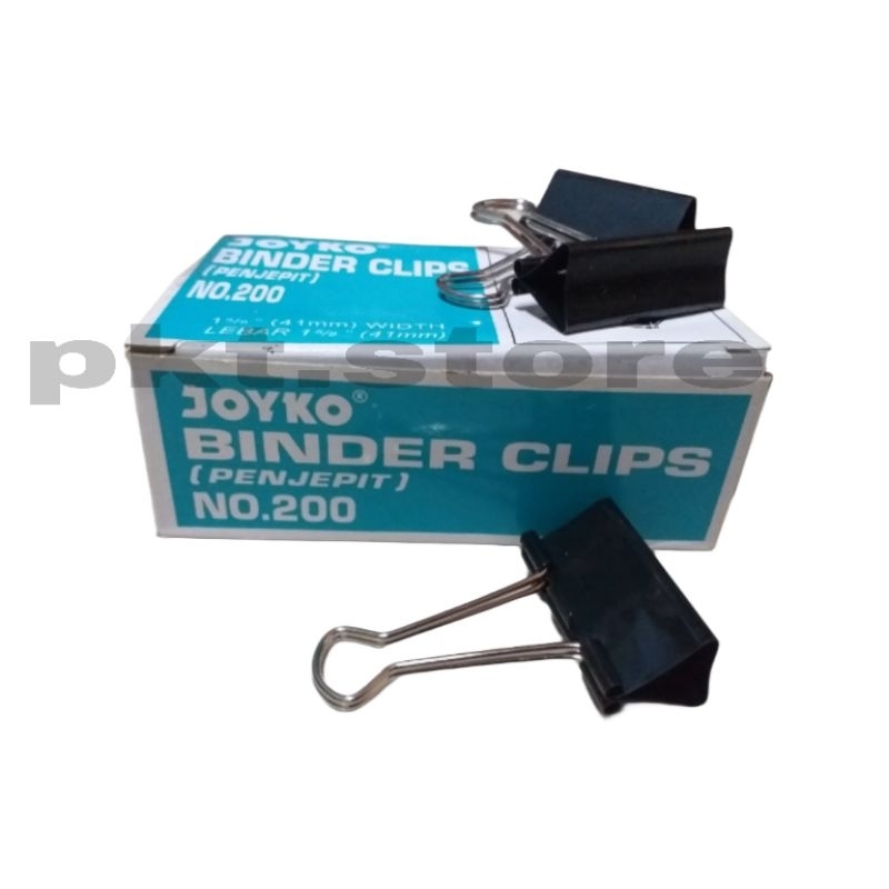 

Binder clips joyko (penjepit kertas) harga per lusin (isi 12 pcs)