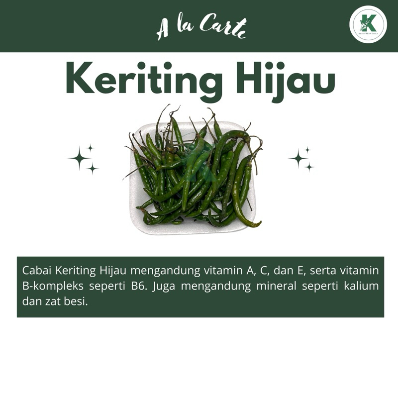 

CABE KERITING HIJAU 250gr