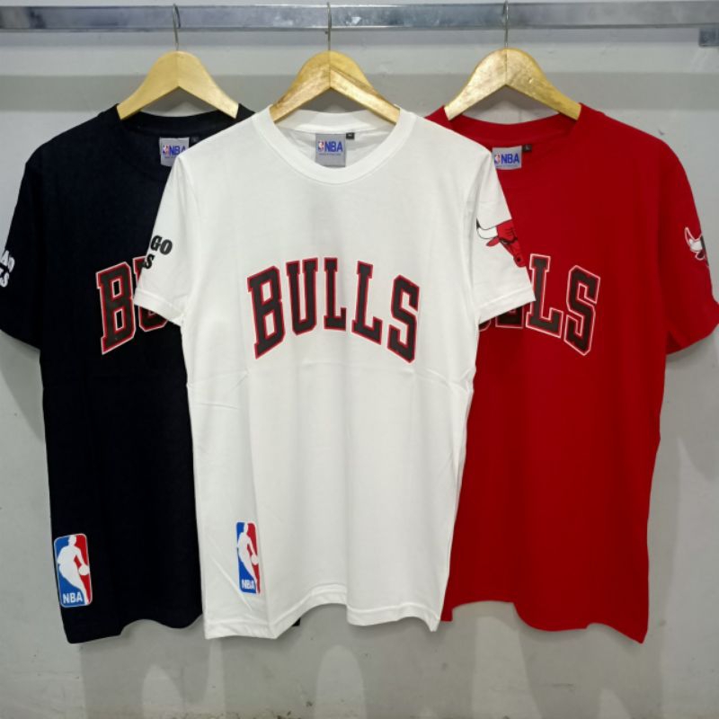 KAOS T SHIRT CHICAGO BULLS PRIA DISTRO LENGAN PENDEK PREMIUM BRANDED BAJU BASKET WANITA IMPORT MURAH