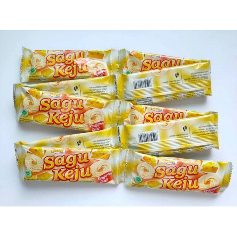 

HAPPY TIME SAGU KEJU RENTENG 1 PACK ISI 20 PCS