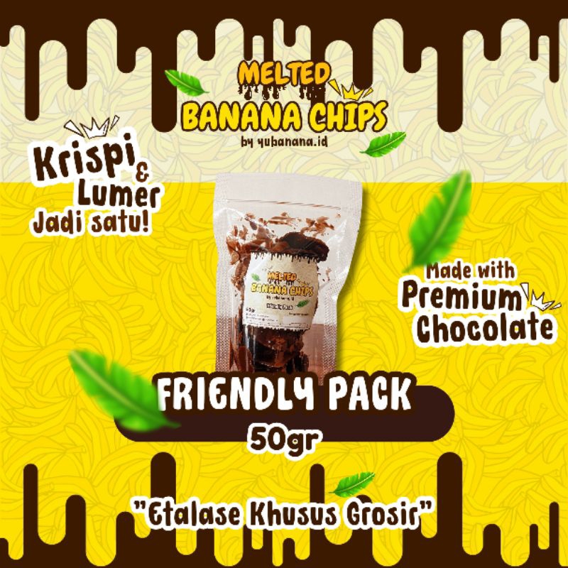 

KERIPIK PISANG COKLAT LUMER 50gr FULL COKLAT PREMIUM [HARGA GROSIR]