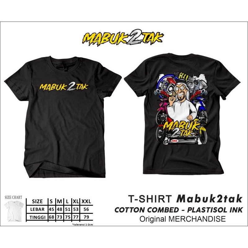 Kaos Racing 2 tak kaos mabuk 2 tak