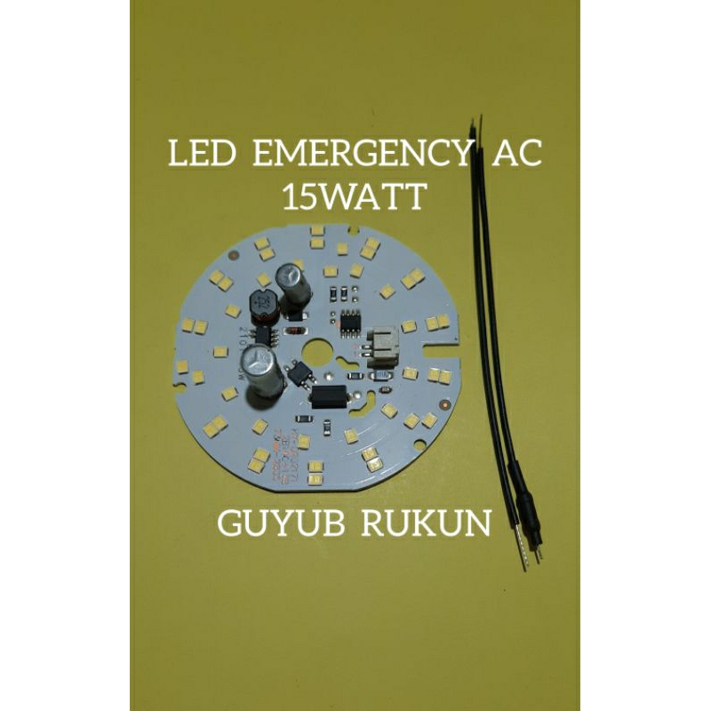 LED EMERGENCY AC 7WATT - 15WATT & CASING LED