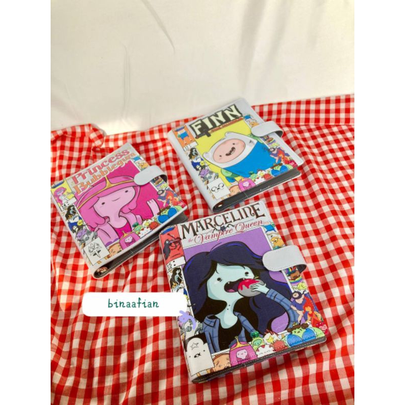 

Binder Printing Adventure Time series Book A5,B5 - Ready Stock 20r/26r