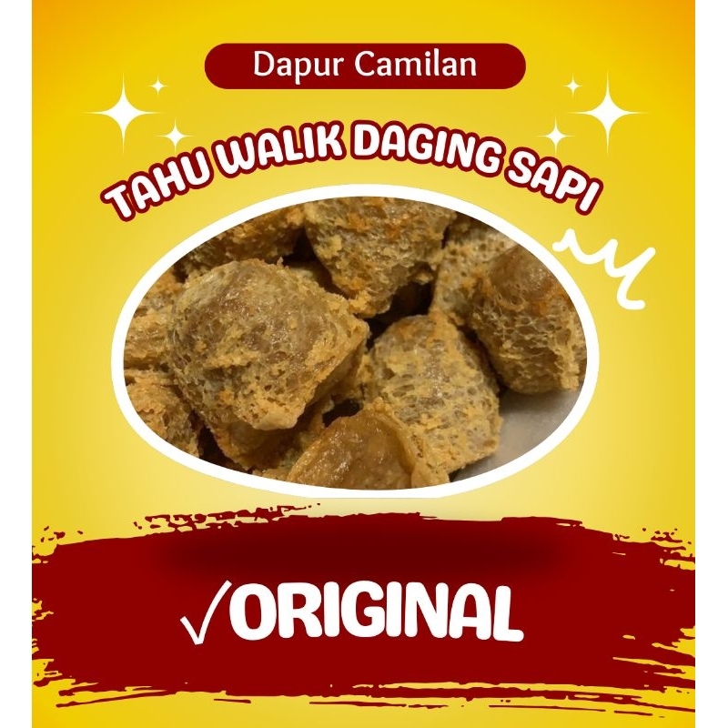 

TAHU WALIK MURAH DAGING SAPI 1 PACK 10 PCS