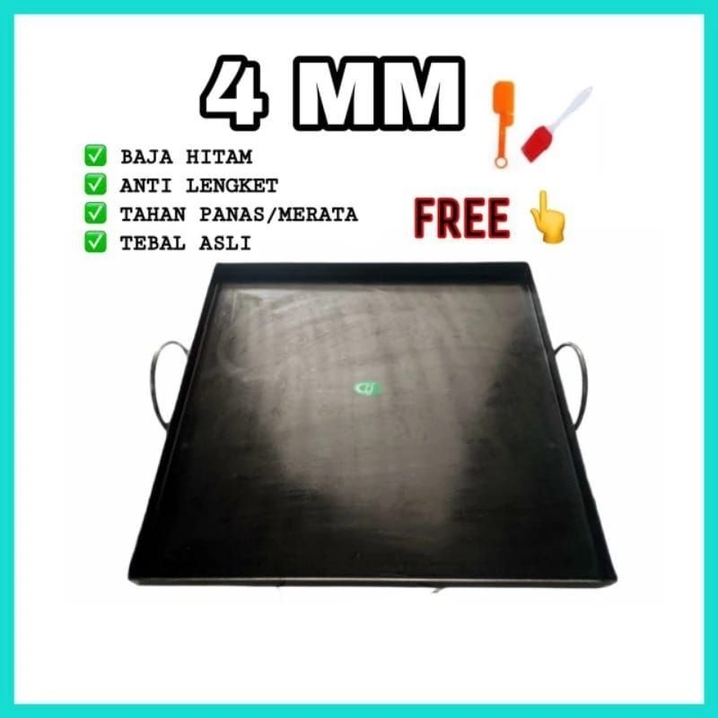 WAJAN ROTI BAKAR / WAJAN MARTABAK / WAJAN KEBAB / ANTI LENGKET / TEBAL 4MM