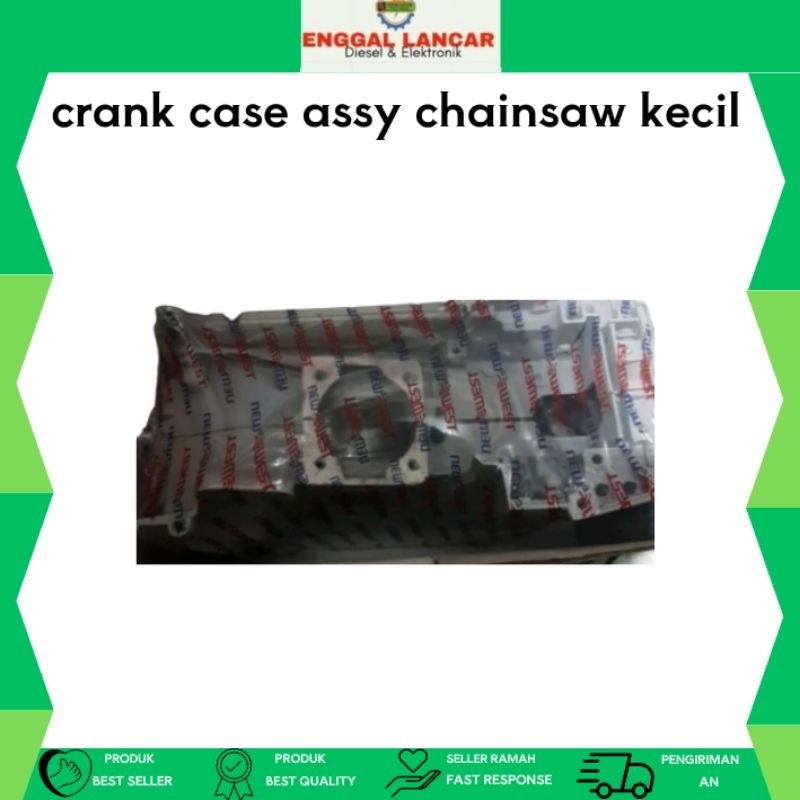 crank case assy chainsaw kecil