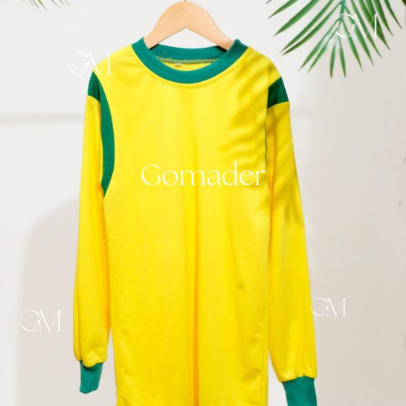 Baju Olahraga Anak SD Kuning Hijau 0 | Baju Seragam Olahraga Anak Sekolah SD 0