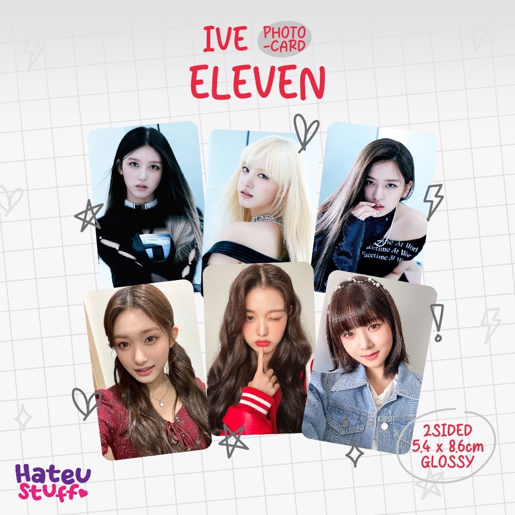 IVE Unofficial Photocard Eleven + Selca