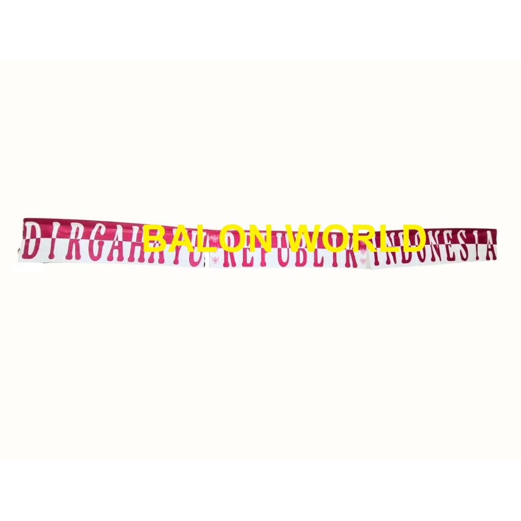 Spanduk Dirgahayu RI / Hiasan 17 Agustus / Dekorasi Dirgahayu