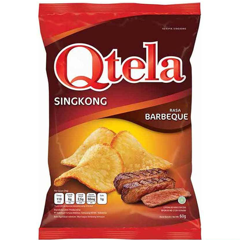 

QTELA Keripik Singkong Barbeque 60gr