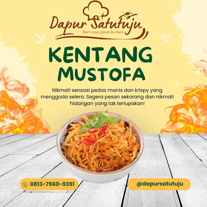 

Kentang Mustofa Enak 100gr