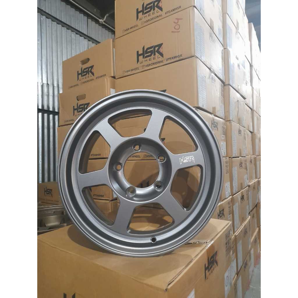 VELG BARU HSR TIPE TOKYO H5X139,7 GREY LUBANG 5 ring 16