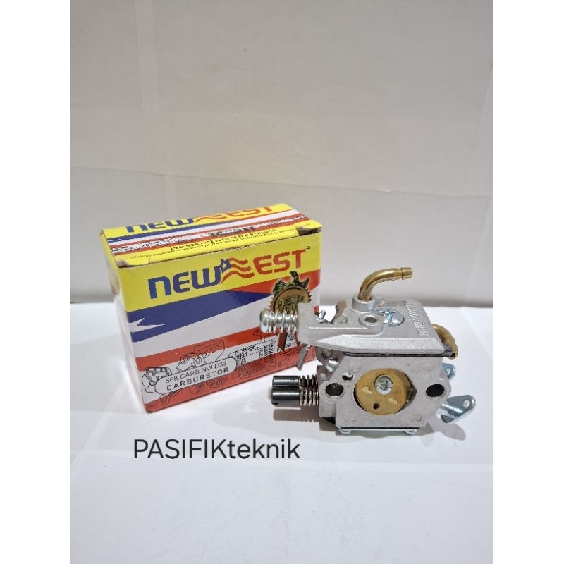 carburator senso new west 588, 598 ,628 chainsaw new west mesin senso