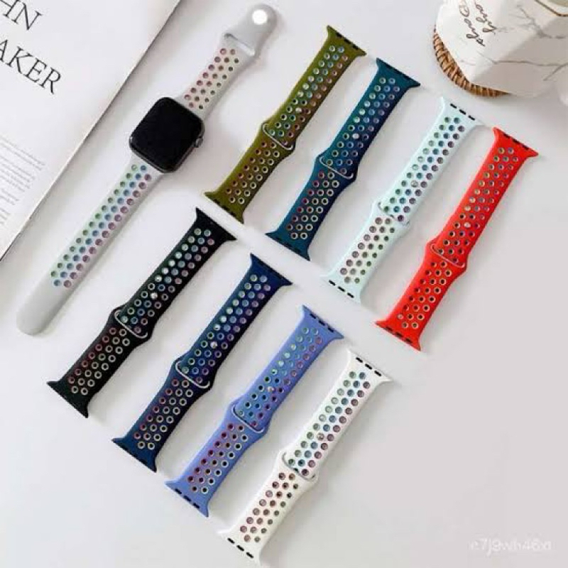 COD Strap Jam Smartwatch IWO T500 T55 Watch 5 X7 Sport Bolong Tali T500 PLUS PRO T55 PRO