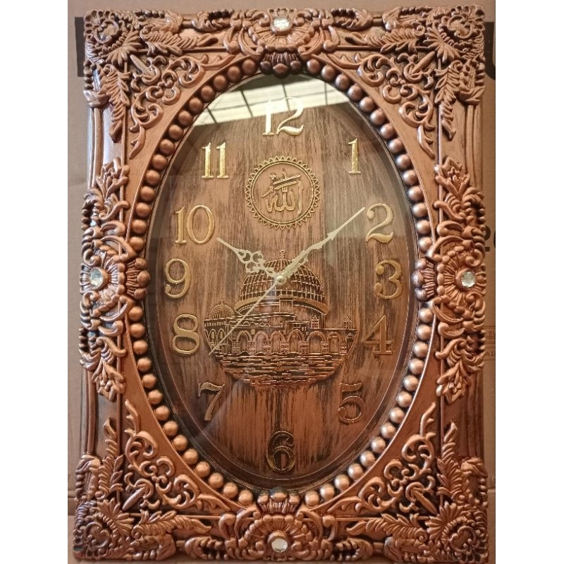 jam dinding Aesthetic kaligrafi / Jam Dinding kaca HINOMARU JAM 2203 2205 2202 2201 MURAH