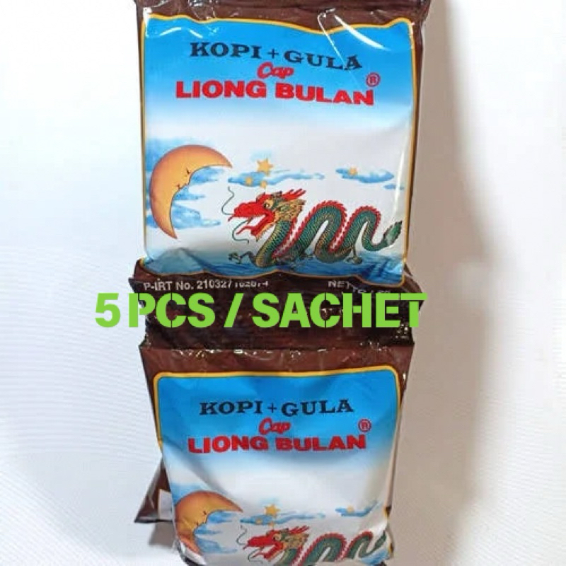 

KOPI LIONG + GULA 5pcs/sachet