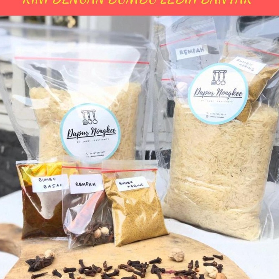 

Terkini Paket Beras Basmati 1kg dan Bumbu Nasi Kebuli E61