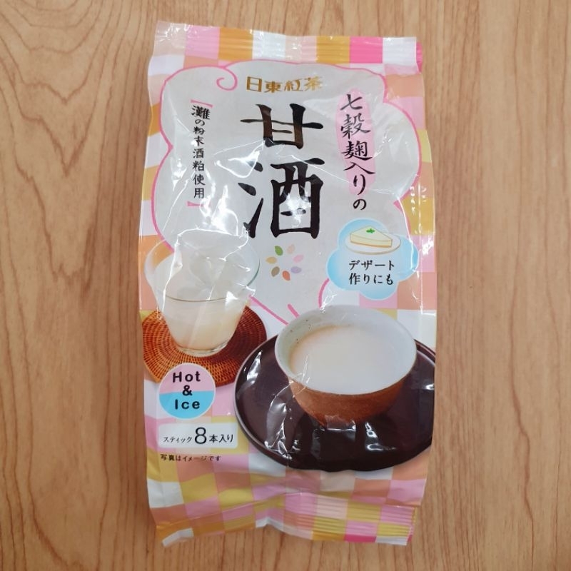 

Nittoh Amazake with Seven Grain (1 pak isi 8 sticks) - Minuman Sake Manis non alkohol