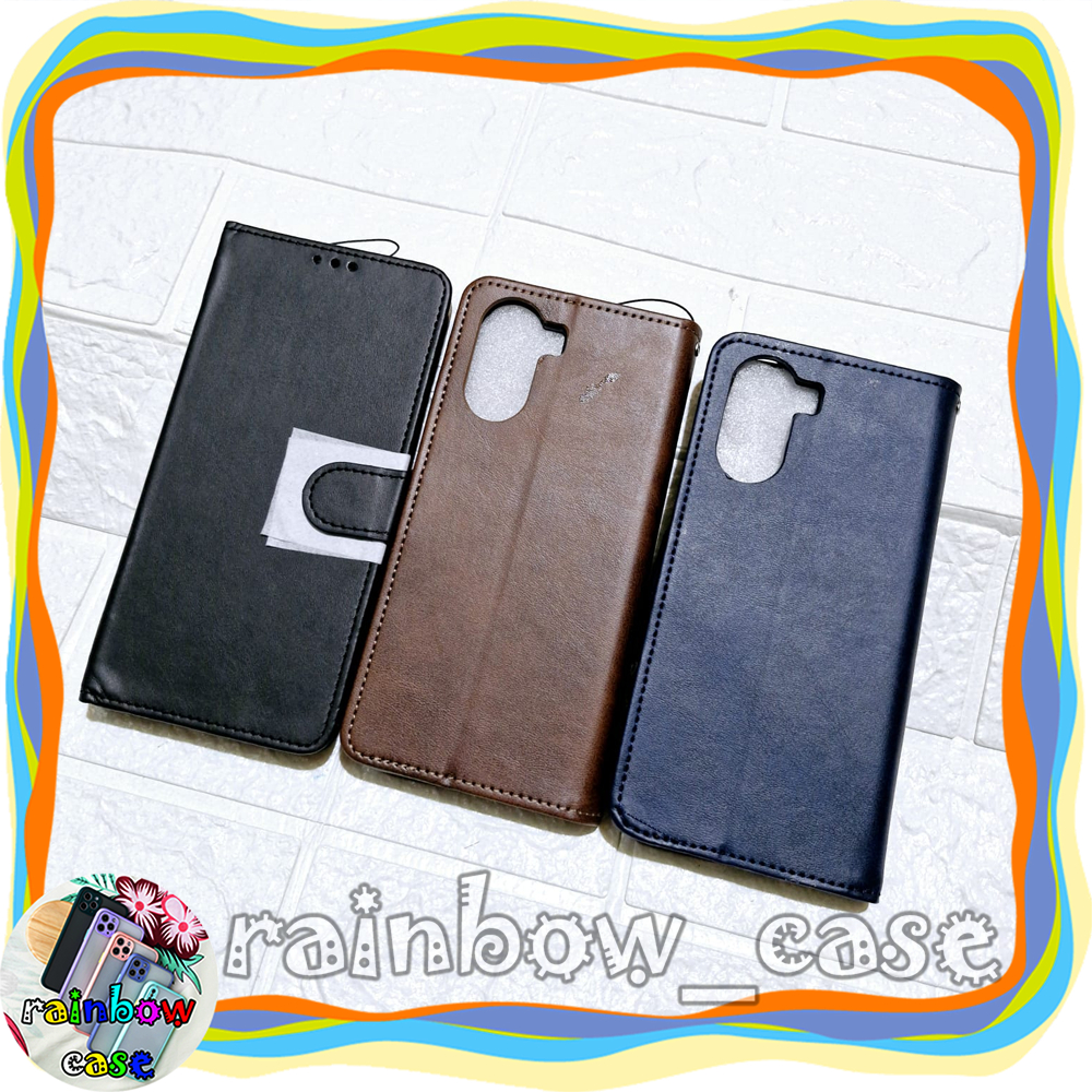 VIVO Y16 CASE FLIP LEATHER DOMPET LIPAT
