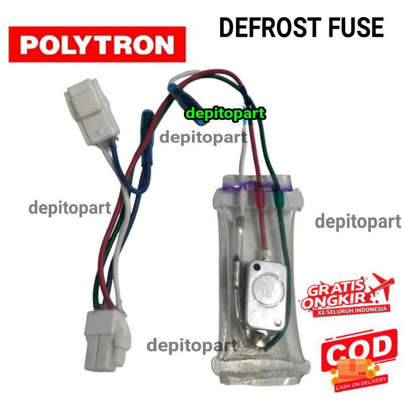 Defrost Fuse Kulkas Polytron 2 Pintu
