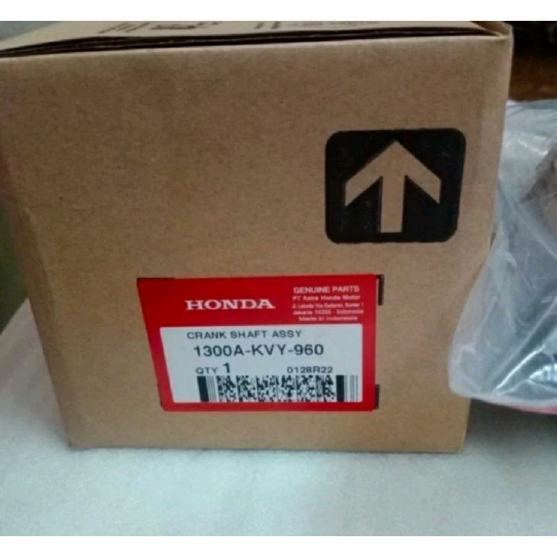 Kruk as krek as Crankshaft Assy BeAT Scoopy Karbu FI Stater Kasar Vario 110 FI-1300AKVY960 100% ORI 