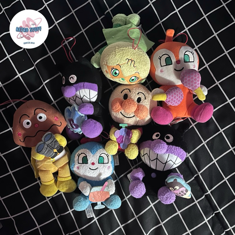 Keychain Plush Series Anpanman Ori Japan