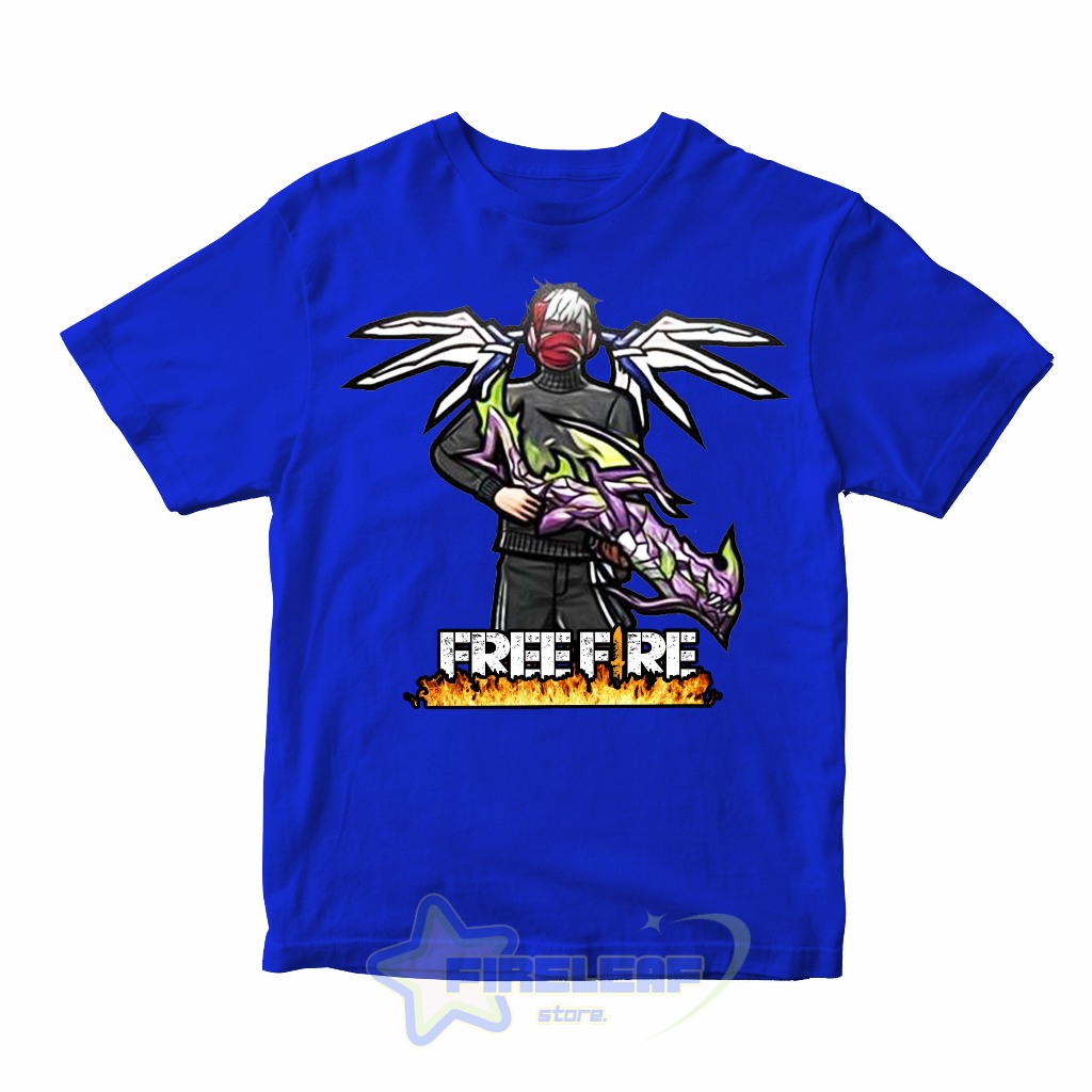 BAJU ATASAN KAOS ANAK FF BUNDLE SAYAP