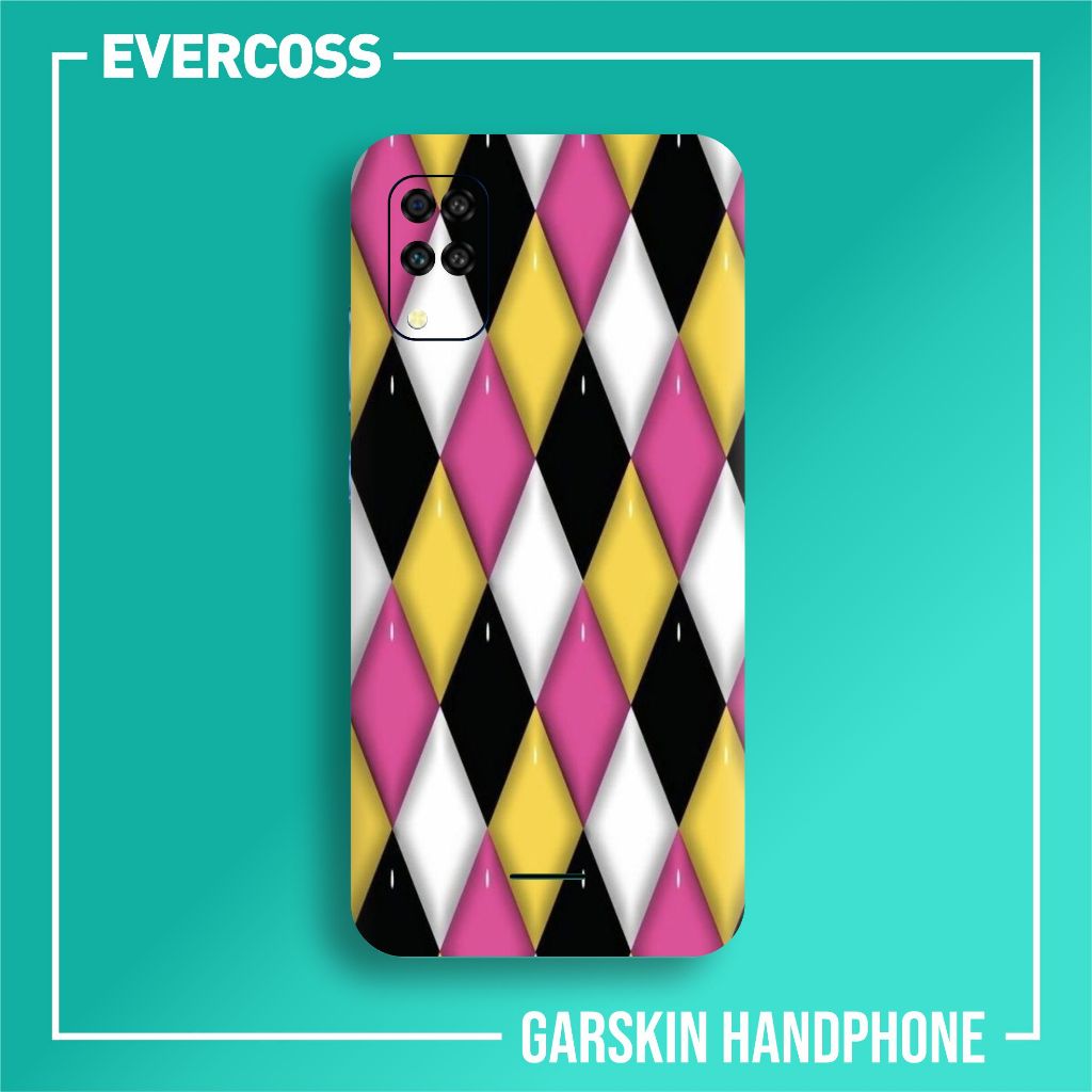 EVERCOSS M6A SKIN GARSKIN CASE PROTECTOR DAPAT 2 PCS FREE CUSTOM GAMBAR BEBAS BISA COD