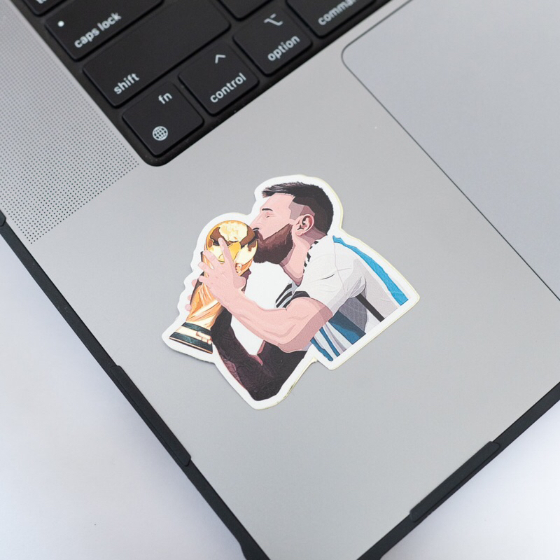 

Sticker tempel gold premium messi champion