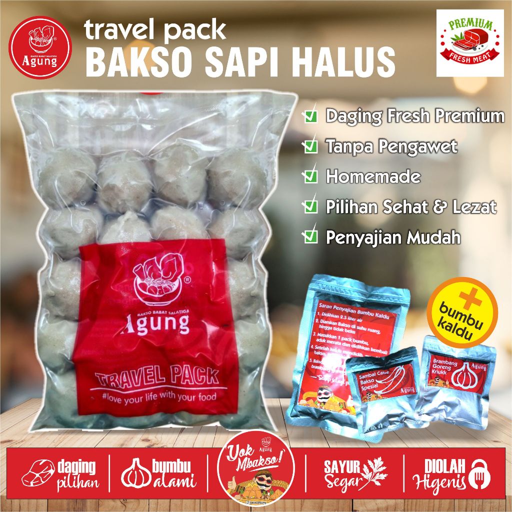 

Travel Pack Frozen Bakso Sapi Halus