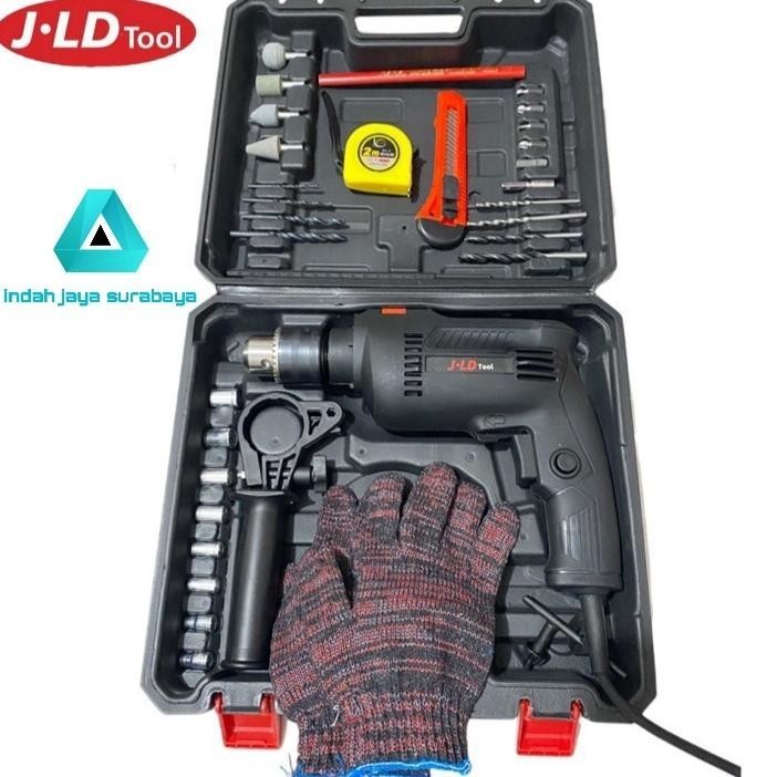Promo Bor Listrik Impact JLD TOOL 8013 13mm fullset koper tembok