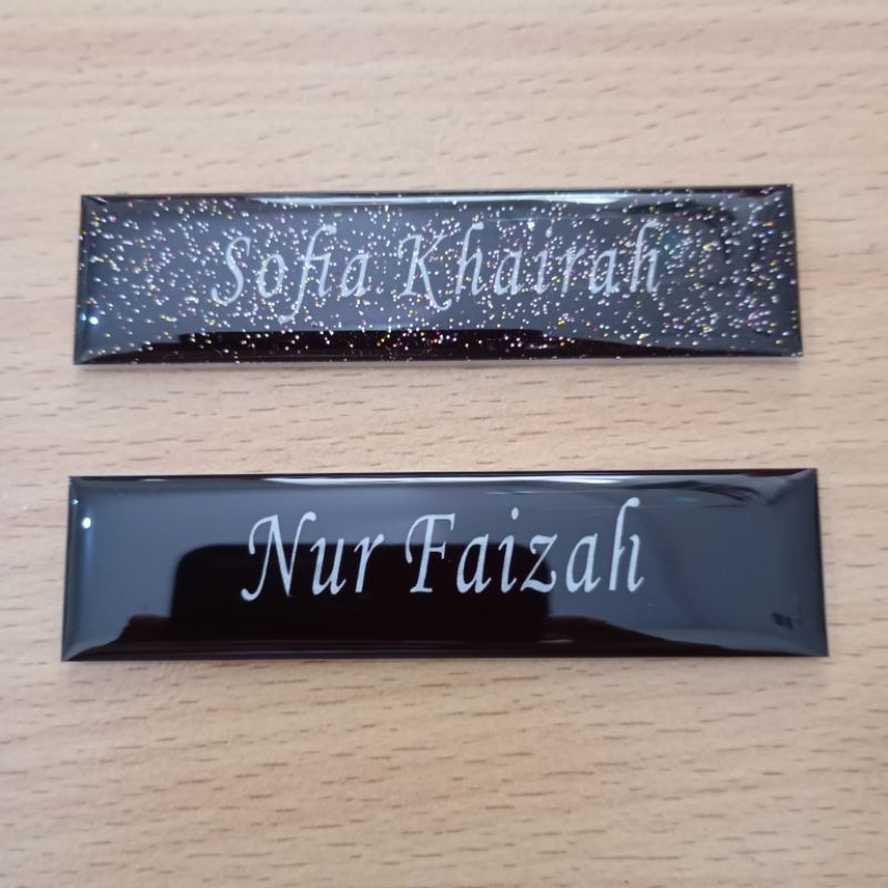 

Papan Nama NameTag Huruf Custom Express 1Hari