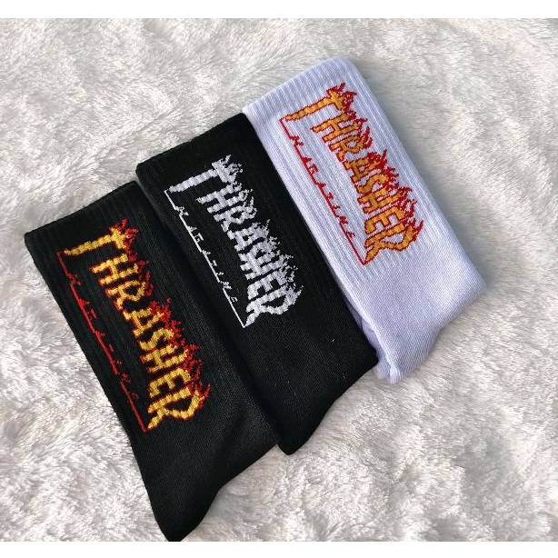 Kaos Kaki Oldschool Motif Thrasher